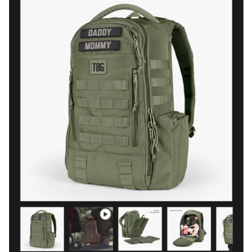 Daypack Diaper Bag by TBG – Tactical Baby Gear