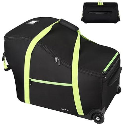 Baby Car Seat Travel Bag Fit Chicco Keyfit 35 and Anti-rebound Bar Base, Doona Car Seat Stroller and Base, Nuna Pipa Travel Bag, Infant Car Seat Bags for Air Travel, Doona Travel Bag