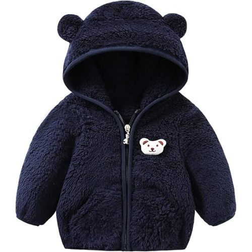 Baby Boy Fleece Jacket Girl Winer Clothes Coat Toddler Boy'S Clothing Sweater