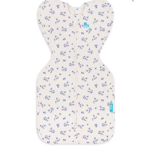 Swaddle Up™ 1.0 TOG Cotton Jacaranda Meadow | Medium