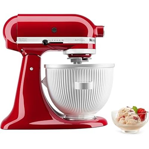 KitchenAid KSMICM Ice Cream Maker for select KitchenAid Stand Mixers