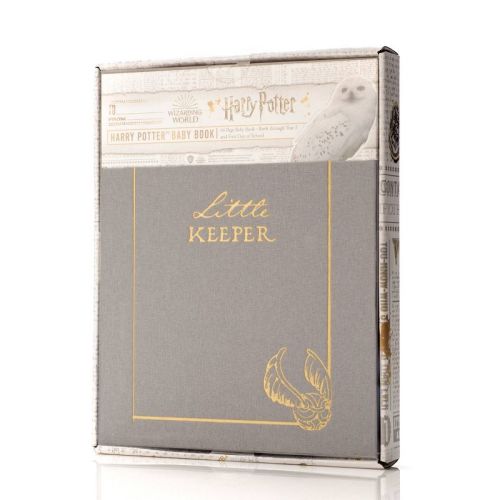 Wizarding World Harry Potter 11"x9" Scrapbook Album Little Keeper Baby: Holds 100 Photos, 4x6, Acid-Free, Multicolor