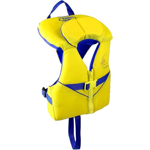Stohlquist Infant Life Jacket, US Coast Guard Approved, Type II Life Vest (20-30 lbs) for Babies and Toddlers, Support Collar with Grab Handle, PFD for Pools, Lakes and Boating