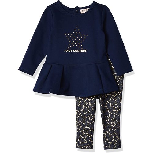 Juicy Couture Baby Girls' 2 Pieces Tunic Legging Set