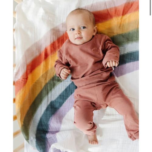Rainbow Connection Swaddle