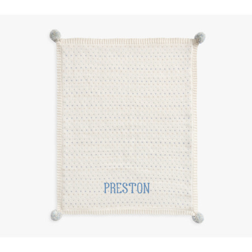 Confetti Pom Pom Baby Blanket