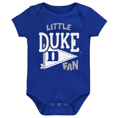 Duke Blue Devils Outerstuff Newborn Little Banner Bodysuit - Royal