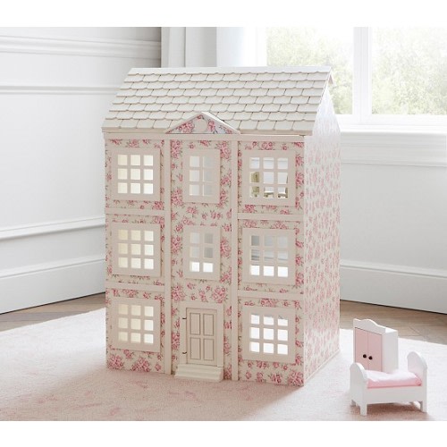 LoveShackFancy Antoinette Floral Dollhouse | Pottery Barn Kids