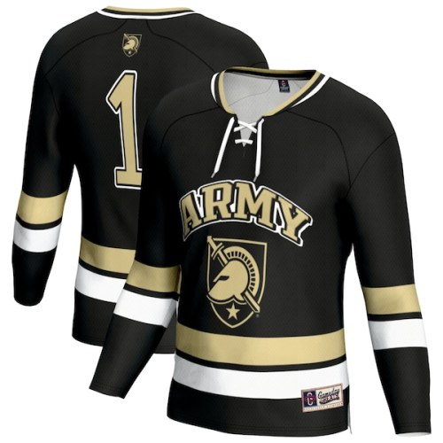 Youth Black Army Black Knights Men's Hockey Jersey