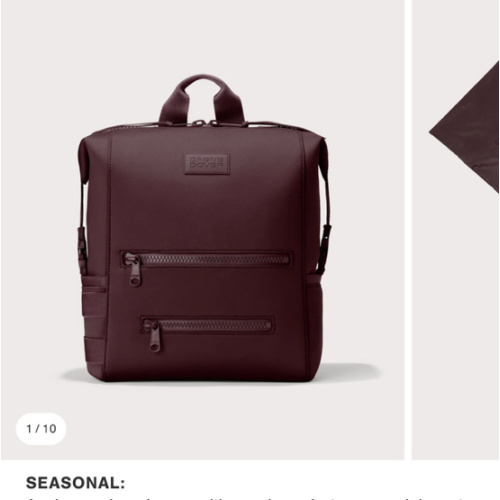 Indi Diaper Backpack | Water-Resistant Diaper Bag | Gender-Neutral