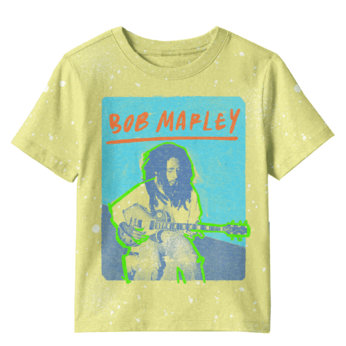 Bob Marley Toddler Boys 1977 Exodus Tour Graphic Tee, Sizes 12M-5T
