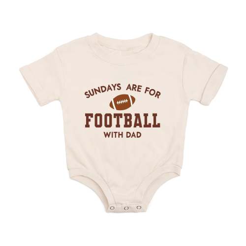 Sweet Wink - Sundays Are For Football Short Sleeve Romper