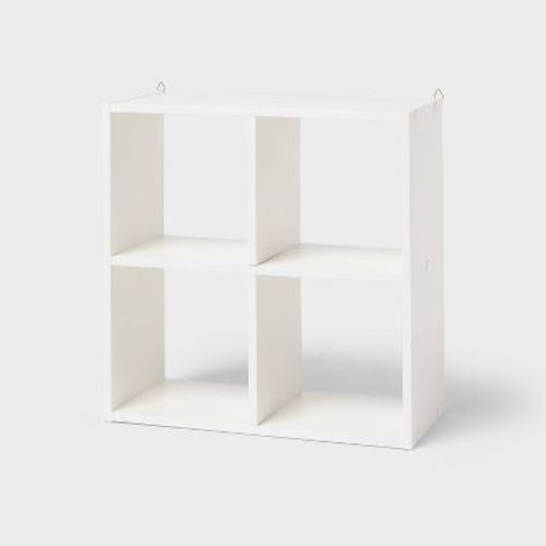 6" 4 Cube Mini Organizer White - Brightroom™