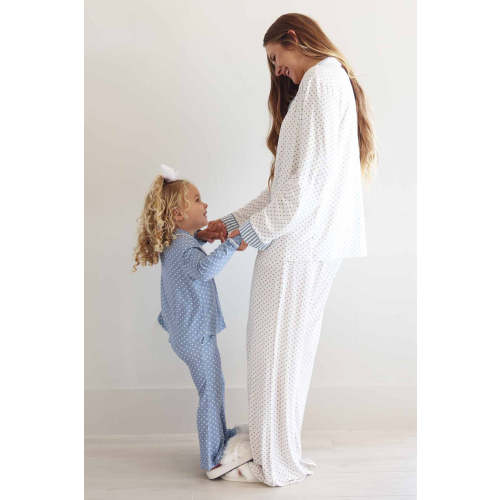 Women's Two Piece Flare Lounge Set in Snuggle Spots | Caden Lane