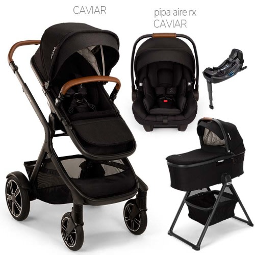 Nuna® DEMI™ Next + Bassinet + PIPA Aire / PIPA RX / PIPA Aire RX + Rid