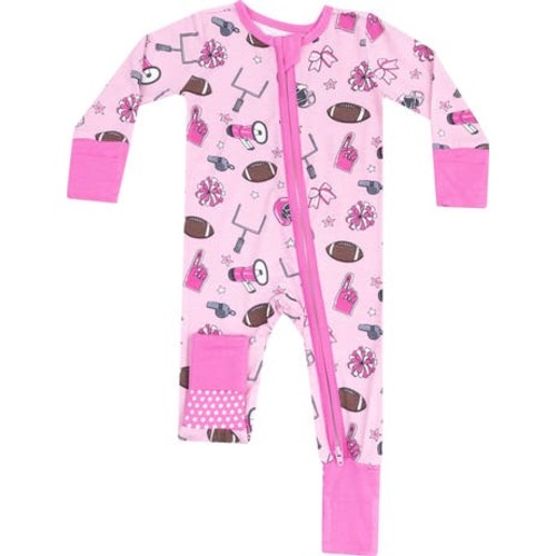 Game Day Convertible Zip Romper, 18-24M