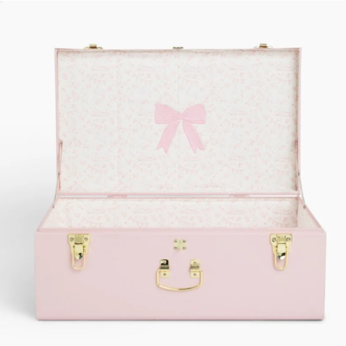 Pink Bow Grand Baby Trunk | Petite Keep