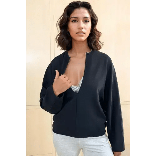 Aspen Fleece Nursing Pullover – Simple Wishes