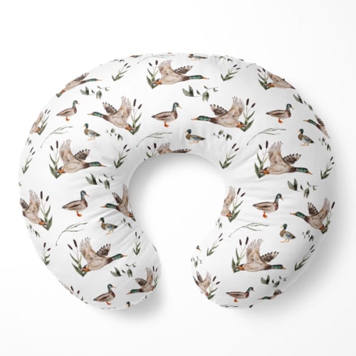 Mallard Duck Nursing Pillow Cover, Hunting Nursing Pillow Cover, Duck Nursing Cover, Baby Pillow Cover, Nursing Cover for Mom, B33