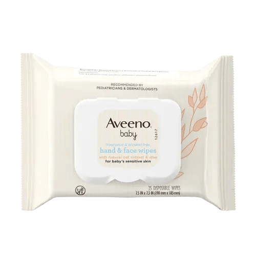 Baby Hand & Face Wipes for Sensitive Skin | Aveeno®