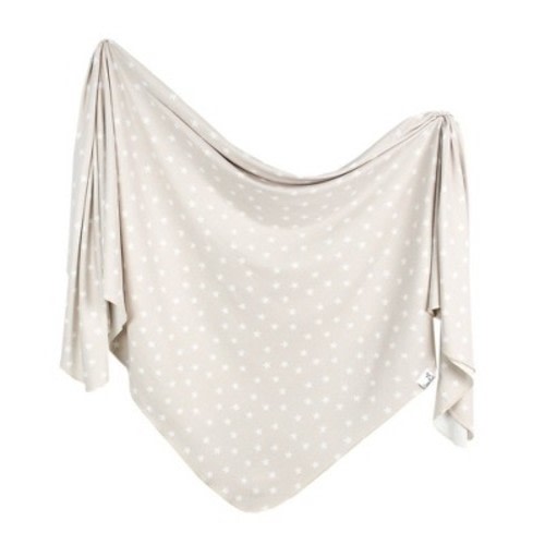 Copper Pearl Noah Knit Swaddle Blanket, Color: Twinkle