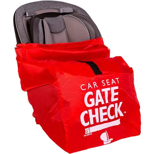 J.L. Childress Gate Check Bag for Car Seats - Red - Backpack,travel