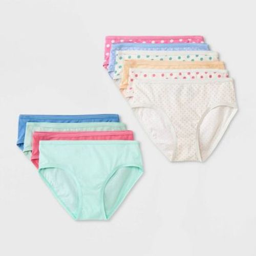 Girls' 10pk Cotton Briefs - Cat & Jack™ 6