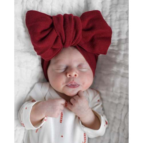 Classic Bow Headband - Holly