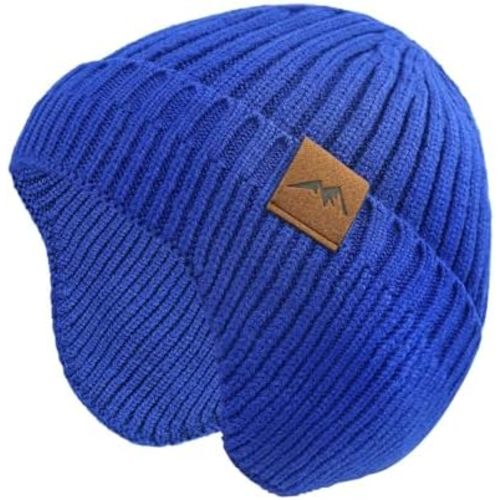 POXIMI Baby Boy Winter Hat Toddler Warm Beanie Girl Knit Hats with Earflap Kid Cute Earmuffs