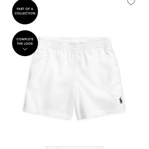 Boys' Cotton Twill Pull-On Shorts - Baby