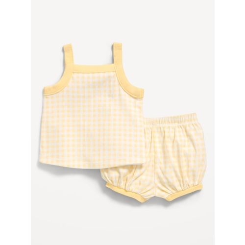 Ribbed Cami Tank and Shorts Set for Baby