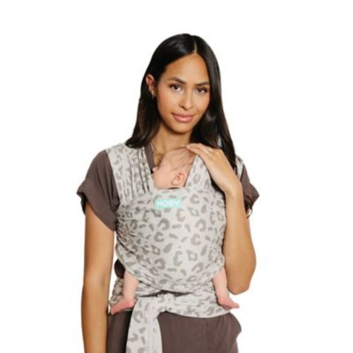 Moby® Wrap Elements Baby Carrier in Dusted Leopard - TAUPE - NO SIZE