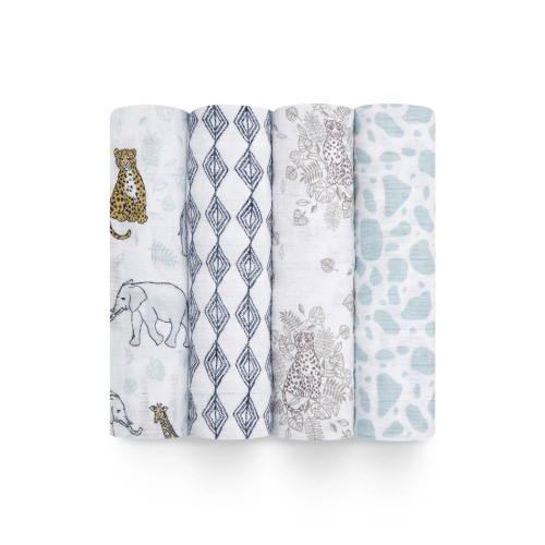 4-Pack Classic Swaddling Cloths