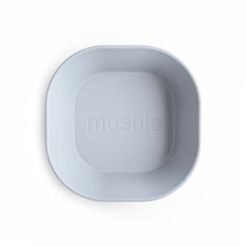 Mushie Baby Square Dinnerware Bowl, Set of 2