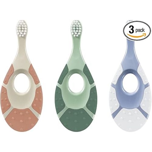 Jordan* ® | Step 1 Green Clean Toddler Toothbrush | Pack 3 Units