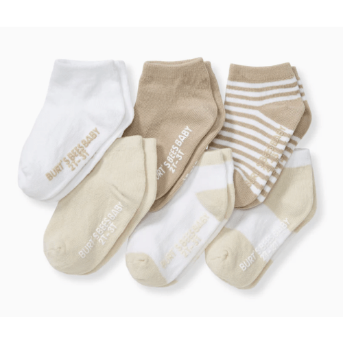 Ankle Socks | Oat | 0-3 M