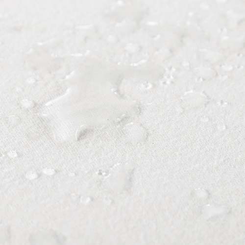 Organic Crib Mattress Protector – 100% Waterproof, GOTS and Fairtrade Certified, Soft Quiet Jersey, Breathable and Machine Washable, 52x28x9 – Whisper Organics