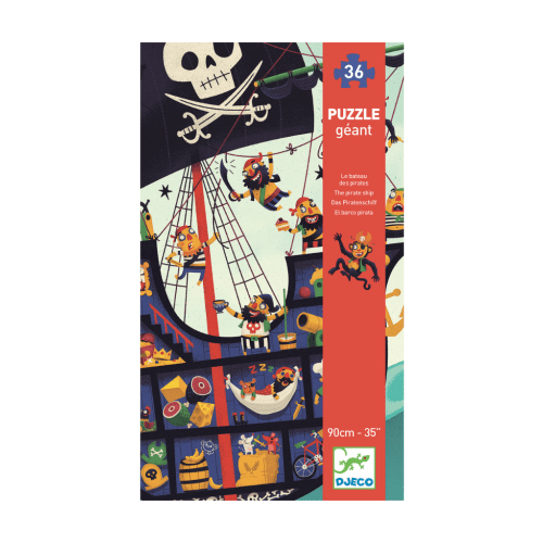 The Pirate Ship Giant Floor Puzzle - 36 Pieces