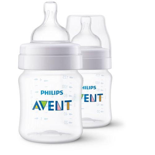 Avent Anti-Colic Baby Bottles 125Ml - 2 Pack