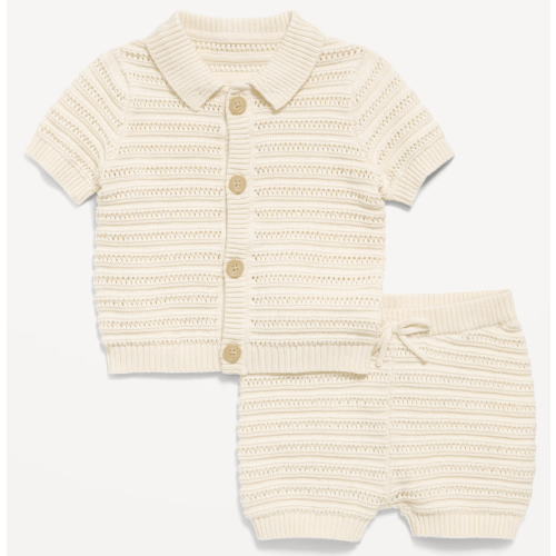 Crochet Sweater-Knit Set