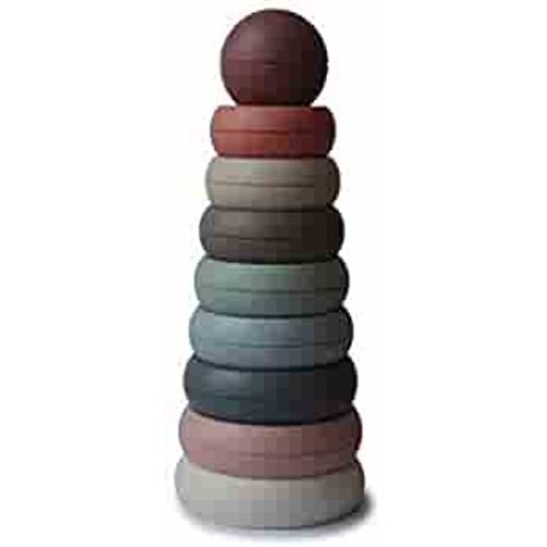 mushie Stacking Rings Toy | Made in Denmark (Original)