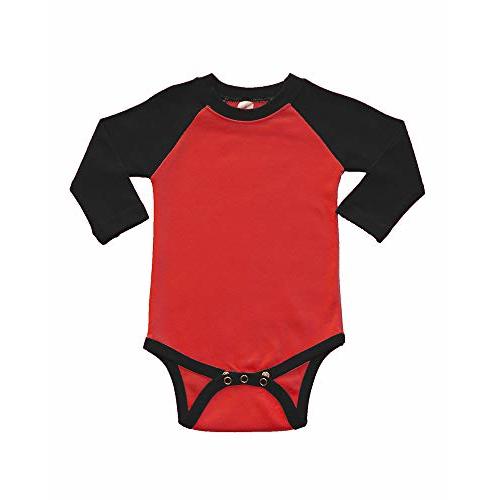 Monag Long Sleeve Raglan Baby Bodysuit