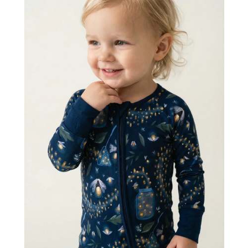 Catching Fireflies Bamboo Convertible Zippered Romper – Zumbamboo