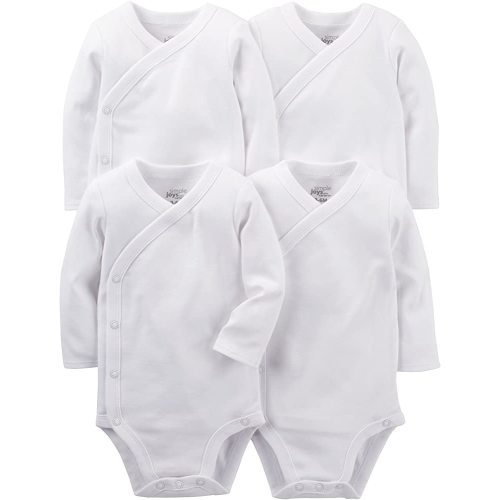 Simple Joys by Carter's Baby 4-Pack Side Snap Bodysuit