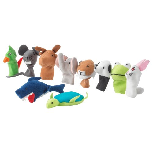 TITTA DJUR Finger puppet, mixed colors assorted colors - IKEA
