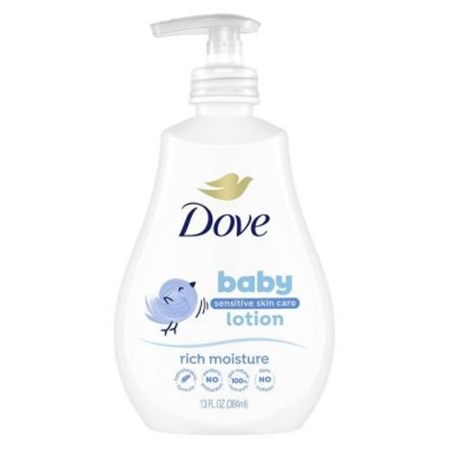 Baby Dove Rich Moisture 24-Hour Moisturizing Baby Lotion - 13 fl oz: Hypoallergenic, Paraben-Free, Sulfate-Free, Sensitive Skin