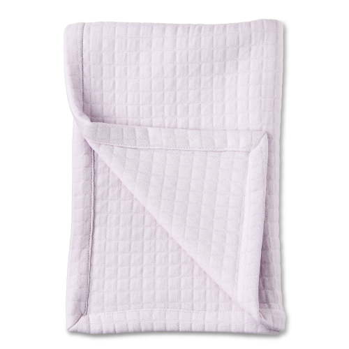 Parent's Choice Knit Baby Blanket, 100% Cotton, Soft & Cozy, Orchid Tint, 30" x 40"