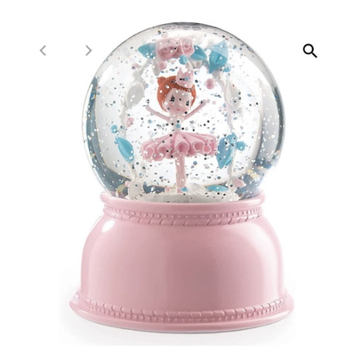DJECO Snow Globe Nightlight Ballerina