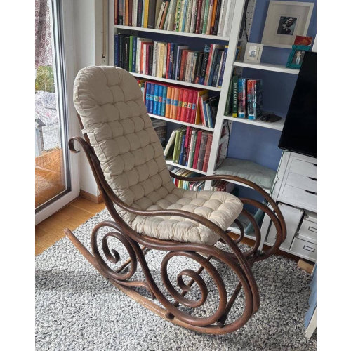 Roking chair cushion, Rocker cushion, Glider rocker cushions, Rattan cushion, Long cushion, Porch chair cushion, Wooden chair cushion