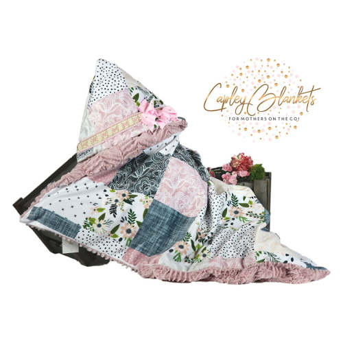 Blakely the first multi functional baby blanket - capley blankets